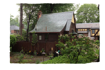 Fisher Tile Roof And Copper Gutter
