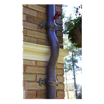 Troyer Home Downspout And Bracket Detail