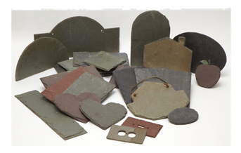 Shaped Slate Pieces And Switch-Plates